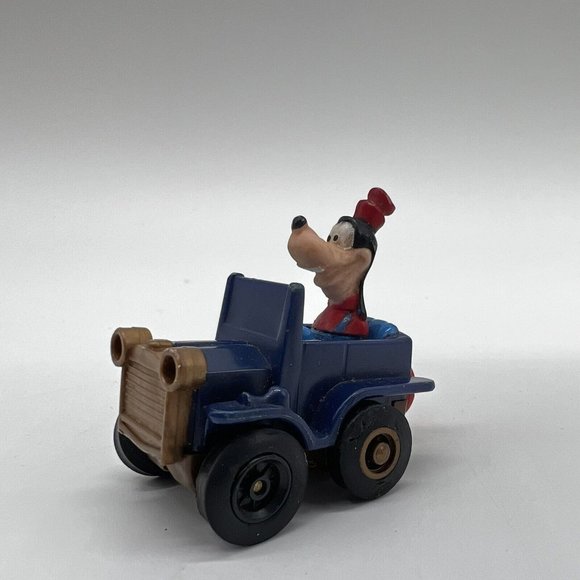 Disney 2" Goofy in Pullback Racer (CW) Car Heavy Plastic Toy - Picture 1 of 3